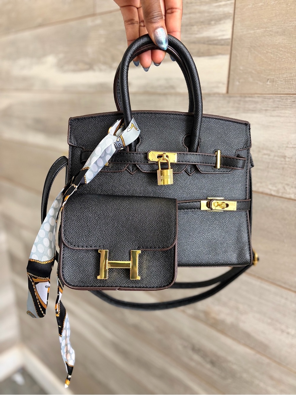 Birkin inspired Bag